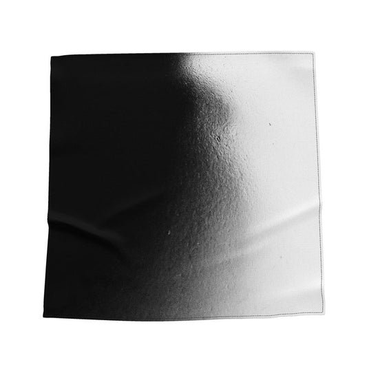 black and white bandana