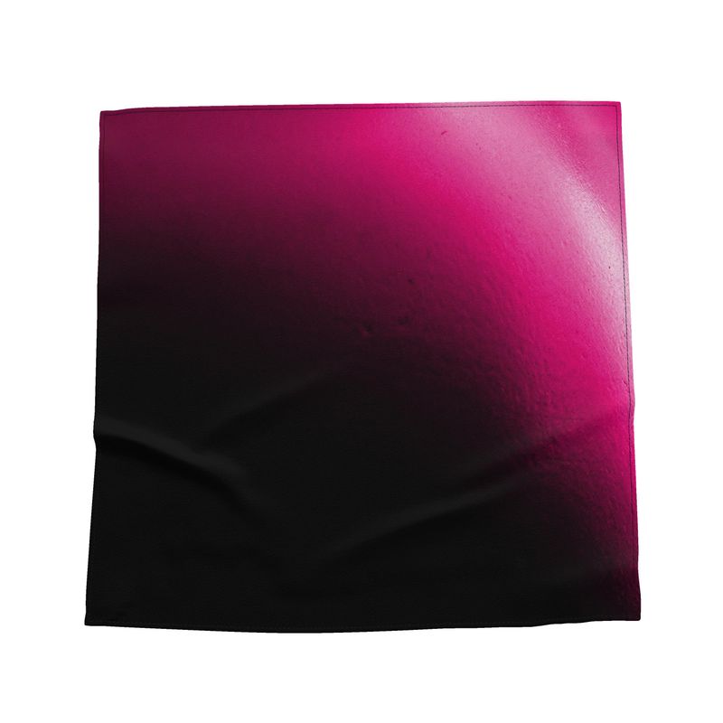 black and fuschia bandana