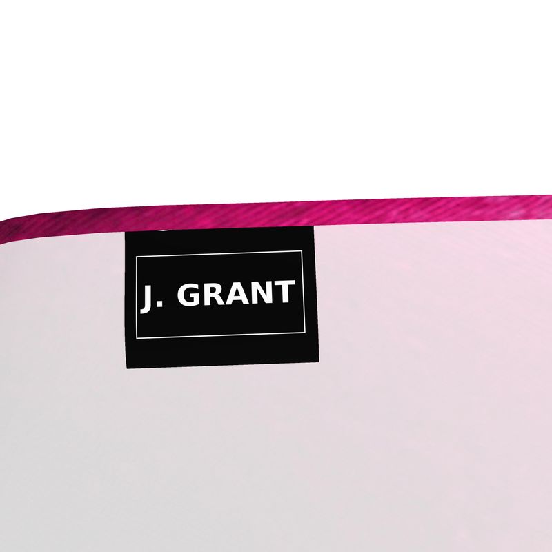 black and fuschia bandana